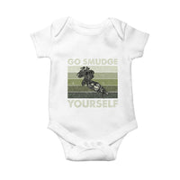 Go Smudge Yourself Baby Onesie Funny Sage Bundle Smudging Feather - Wonder Print Shop