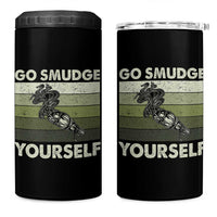 Go Smudge Yourself 4 in 1 Can Cooler Tumbler Funny Sage Bundle Smudging Feather - Wonder Print Shop