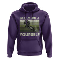 Go Smudge Yourself Hoodie Funny Sage Bundle Smudging Feather - Wonder Print Shop