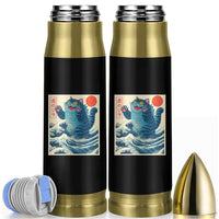 Blue Catzilla Cat Japanese Art Bullet Tumbler Kawaii Demon Tiger Funny Kitty Dad Gifts - Wonder Print Shop