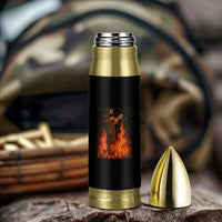 Funny Halloween Witch Bullet Tumbler Witch Lighting Cigarette With Flames Occult Unholy - Wonder Print Shop
