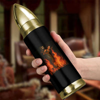 Funny Halloween Witch Bullet Tumbler Witch Lighting Cigarette With Flames Occult Unholy - Wonder Print Shop