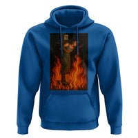 Funny Halloween Witch Hoodie Witch Lighting Cigarette With Flames Occult Unholy - Wonder Print Shop