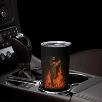 Funny Halloween Witch Tumbler Cup Witch Lighting Cigarette With Flames Occult Unholy - Wonder Print Shop