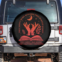 Feminist Witch Spare Tire Cover They Didnt Burn Witches Women Halloween Feminism - Wonder Print Shop