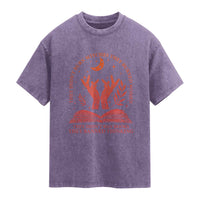 Feminist Witch Washed Cotton T-Shirt They Didnt Burn Witches Women Halloween Feminism