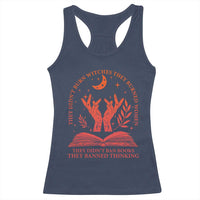Feminist Witch Racerback Tank Top They Didnt Burn Witches Women Halloween Feminism - Wonder Print Shop