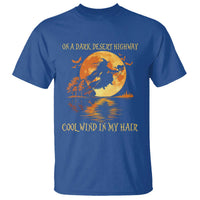 Funny Witch T Shirt On A Dark Desert Highway Cool Wind In My Hair - Wonder Print Shop