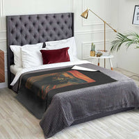 Ghost Heart Hands Throw Blanket Scary Face Horror Halloween - Wonder Print Shop