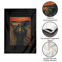 Ghost Heart Hands Garden Flag Scary Face Horror Halloween - Wonder Print Shop