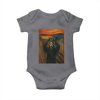 Ghost Heart Hands Baby Onesie Scary Face Horror Halloween - Wonder Print Shop