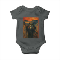 Ghost Heart Hands Baby Onesie Scary Face Horror Halloween - Wonder Print Shop