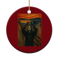 Ghost Heart Hands Ceramic Ornament Scary Face Horror Halloween - Wonder Print Shop