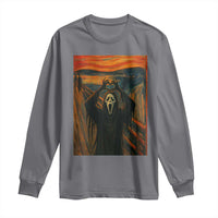 Ghost Heart Hands Long Sleeve Shirt Scary Face Horror Halloween - Wonder Print Shop