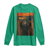 Ghost Heart Hands Long Sleeve Shirt Scary Face Horror Halloween - Wonder Print Shop