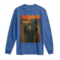 Ghost Heart Hands Long Sleeve Shirt Scary Face Horror Halloween - Wonder Print Shop