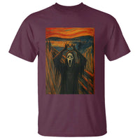 Ghost Heart Hands T Shirt Scary Face Horror Halloween - Wonder Print Shop