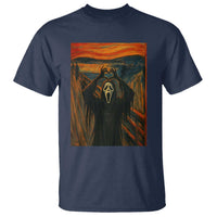 Ghost Heart Hands T Shirt Scary Face Horror Halloween - Wonder Print Shop
