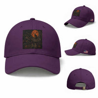 Wendigo Halloween Baseball Cap Vintage Deer Skull Spooky Night Graphic