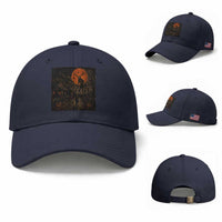 Wendigo Halloween Baseball Cap Vintage Deer Skull Spooky Night Graphic