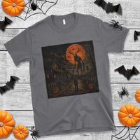 Wendigo Halloween T Shirt Vintage Deer Skull Spooky Night Graphic