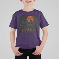 Wendigo Halloween T Shirt For Kid Vintage Deer Skull Spooky Night Graphic
