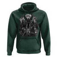 Cryptid Monsters Urban Legends Hoodie Vintage Dark Folklore Leave Before Dark Graphic