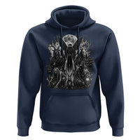 Cryptid Monsters Urban Legends Hoodie Vintage Dark Folklore Leave Before Dark Graphic