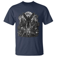 Cryptid Monsters Urban Legends T Shirt Vintage Dark Folklore Leave Before Dark Graphic