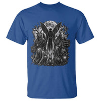 Cryptid Monsters Urban Legends T Shirt Vintage Dark Folklore Leave Before Dark Graphic