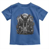 Cryptid Monsters Urban Legends Toddler T Shirt Vintage Dark Folklore Leave Before Dark Graphic