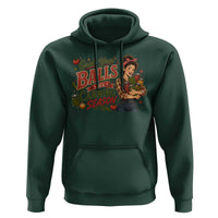 Grab Your Balls Its Canning Season Funny Food Preservation Hoodie Vintage Retro Country Girl Graphic