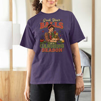 Grab Your Balls Its Canning Season Funny Food Preservation T Shirt For Women