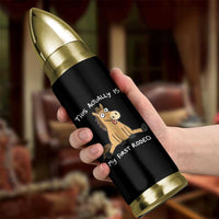 This Actually Is My First Rodeo Funny Silly Horse Bullet Tumbler 1st Birthday Meme
