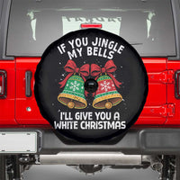 Jingle Bell Christmas Spare Tire Cover Funny Naughty White Elephant Gag Gift Exchange - Wonder Print Shop