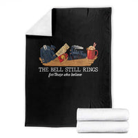 Believe Polar Express Throw Blanket The Bell Still Rings For Those Who Still Truly Believe - Wonder Print Shop