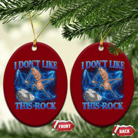Marcus The Worm Meme Ceramic Ornament I Don't Like This Rock Bootleg - Wonder Print Shop