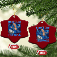 Marcus The Worm Meme Ceramic Ornament I Don't Like This Rock Bootleg - Wonder Print Shop
