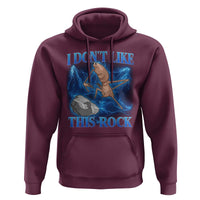 Marcus The Worm Meme Hoodie I Don't Like This Rock Bootleg - Wonder Print Shop