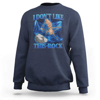 Marcus The Worm Meme Sweatshirt I Don't Like This Rock Bootleg - Wonder Print Shop