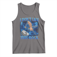 Marcus The Worm Meme Tank Top I Don't Like This Rock Bootleg - Wonder Print Shop