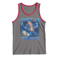 Marcus The Worm Meme Tank Top I Don't Like This Rock Bootleg - Wonder Print Shop