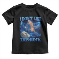 Marcus The Worm Meme Toddler T Shirt I Don't Like This Rock Bootleg - Wonder Print Shop