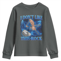 Marcus The Worm Meme Youth Sweatshirt I Don't Like This Rock Bootleg - Wonder Print Shop