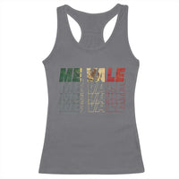 Me Vale Mexican Flag Racerback Tank Top Sarcastic Saying Latino Spanish Slang