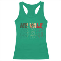 Me Vale Mexican Flag Racerback Tank Top Sarcastic Saying Latino Spanish Slang