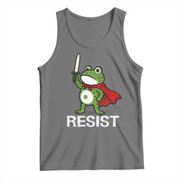 Resist Frog With Sword Tank Top No Kings Portland Protest - Wonder Print Shop