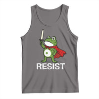 Resist Frog With Sword Tank Top No Kings Portland Protest - Wonder Print Shop