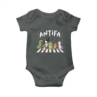 Resist Frog Protest Baby Onesie Antifa Inflatable Costume Portland Frog Political Satire - Wonder Print Shop