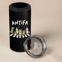 Resist Frog Protest 4 in 1 Can Cooler Tumbler Antifa Inflatable Costume Portland Frog Political Satire - Wonder Print Shop